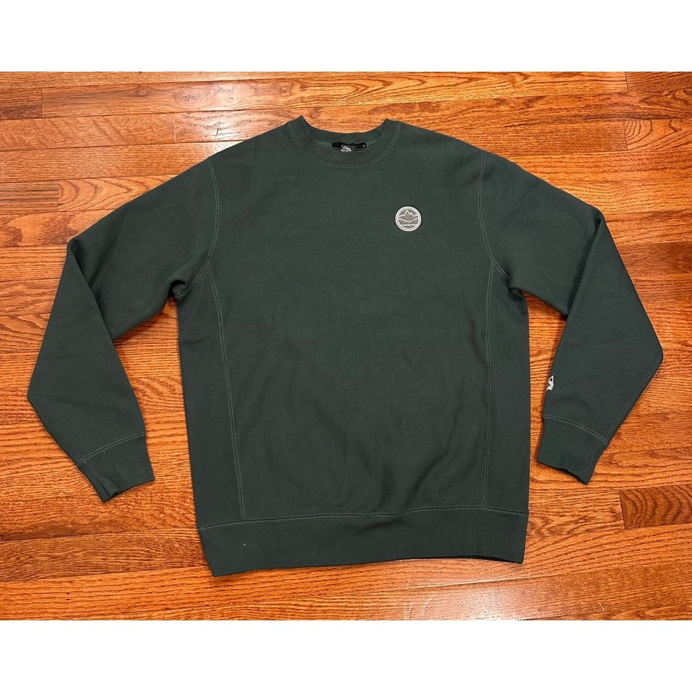 Greyson Tributary Golf Club Teton Valley Crewneck Sweatshirt Mens Medium Green